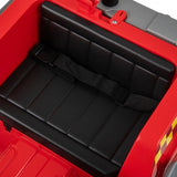 Costway 12V Ride-On Fire Truck Toy with Water Gun