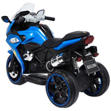Kids R1200 6V 3 Wheel Electric Ride on Motorcycle Blue
