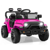 Costway 12V Kids Ride-On Truck Toy with Remote Control