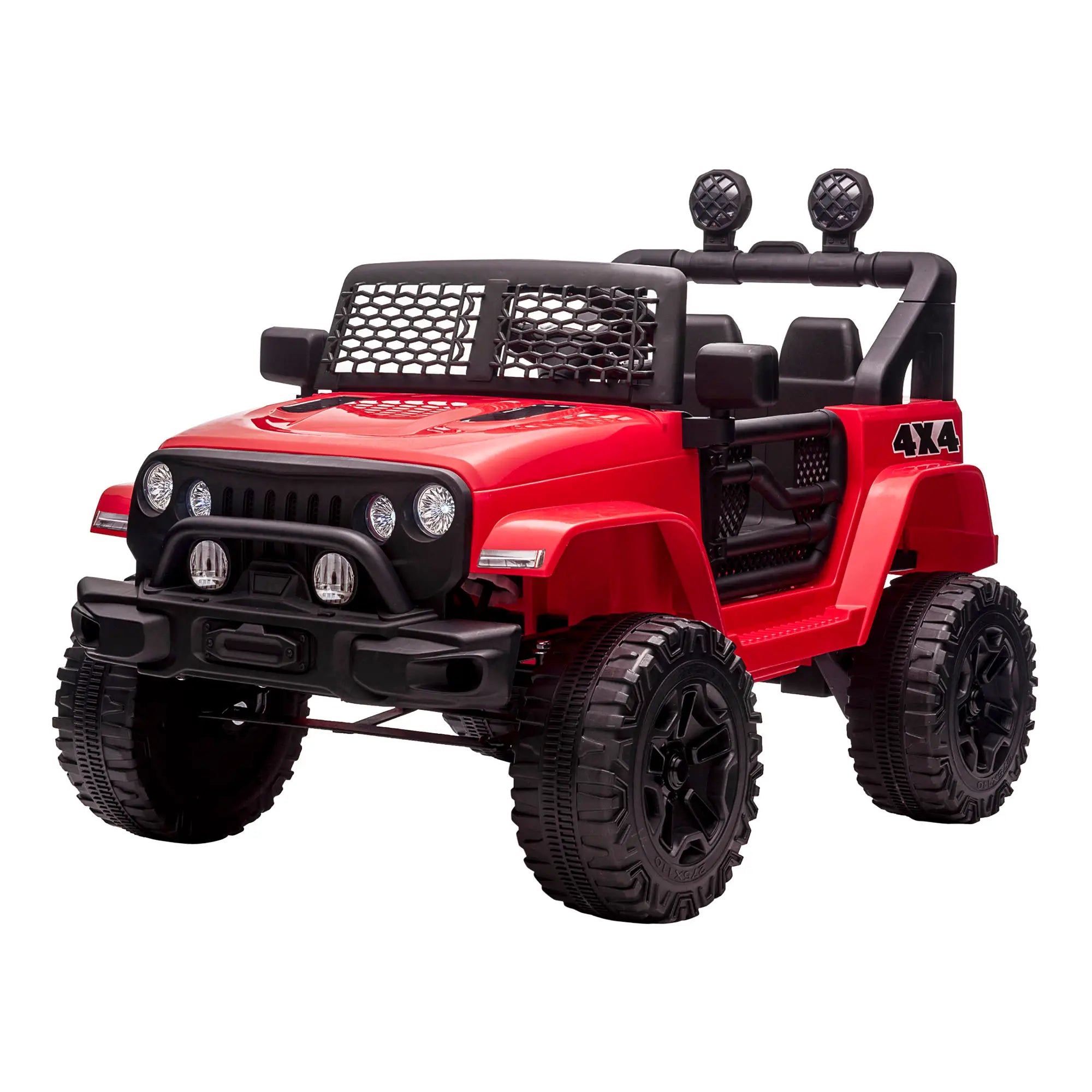 12V Jeep 1 Seater Battery Powered Kids Ride On Car Off Road Truck Toy w/ Parent Remote