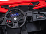 MegaTrek Pro Kids Ride on UTV Buggy Red