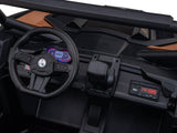 Kids Vip MegaTrek Advanced Edition 2-Seater Ride On Buggy Black