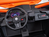 MegaTrek Pro 24V 4X4 Kids Ride-On UTV Orange