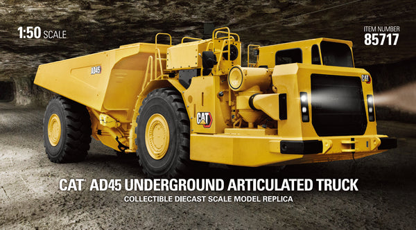 1:50 Cat AD45 Underground Articulated Truck, High Line Series, 85717