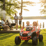 MegaTrek Pro Kids Ride on UTV Buggy Red
