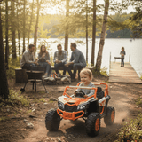 MegaTrek Pro 24V 4X4 Kids Ride-On UTV Orange