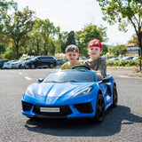 Freddo Kids Chevrolet Corvette C8 24V 2-Seater Ride-On Car