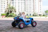 Freddo Kids Storm Police 24V 2-Seater Ride-On UTV