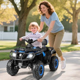 Costway 24V Kids ATV Ride-On Toy with 4 Motors and LED Lights