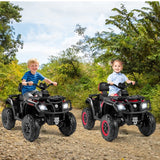 Costway 24V Kids ATV Ride-On Toy with 4 Motors and LED Lights