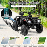 Costway 24V Kids ATV Ride-On Toy with 4 Motors and LED Lights