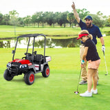 Costway 24V 4WD Kids Ride-On Golf Cart Toy with Remote Control