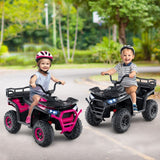 Costway Kids Ride-On Electric ATV Quad Toy with Lights