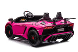 Freddo Kids Lamborghini Aventador 24V 2-Seater Ride-On Car