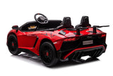 Freddo Kids Lamborghini Aventador 24V 2-Seater Ride-On Car