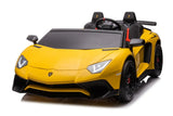 Freddo Kids Lamborghini Aventador 24V 2-Seater Ride-On Car
