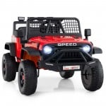 Costway 12V Kids Ride-On Jeep Car Toy with Remote Control