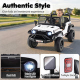 Costway 24V Kids Ride-On Car Toy with Remote Control and Music