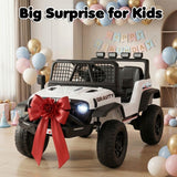 Costway 24V Kids Ride-On Car Toy with Remote Control and Music