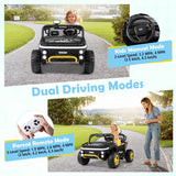 Costway 2-Seater Kids Ride-On UTV Truck with Remote Control