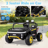 Costway 2-Seater Kids Ride-On UTV Truck with Remote Control