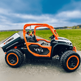 Farmer Edition 2-Seater Electric Ride-On Buggy 24V UTV White