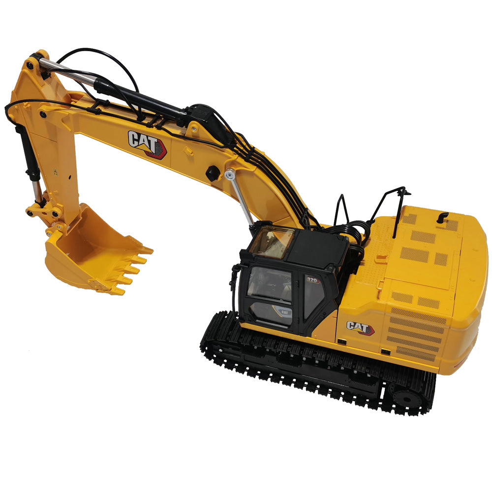 CAT 320D & KOBELCO SK200-8 ミニチュアショベルカー 1:16 RC Cat® 320 Hydraulic Excavator with 3 interchangeable work