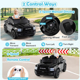 Costway 24V Licensed RAM Kids Ride-On Truck Toy with Remote Control