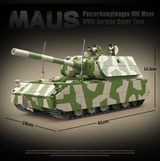 Panzer VIII Maus Tank - 2930Pcs