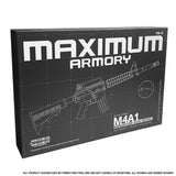 M4A1 - Black - Maximum Armory Licensed Miniature Model - 1:2.05 Scale