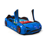 Nitro RX Lambo Style Twin Race Car Bed with LED & Sound FX