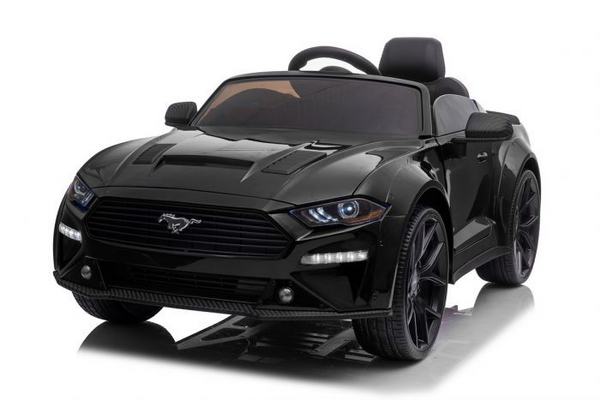 Ford Mustang sous licence officielle, voiture électrique 24 V pour enfants avec fonction dérive et télécommande, cadeau parfait (rose) - Kids On Wheelz