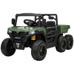 Qaba 24V Kids Ride-On Truck Toy with Remote Control
