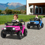 Costway 12V Kids Ride-On Truck Toy with Remote Control