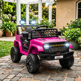 Qaba 12V Kids Ride-On Truck Toy with Remote Control