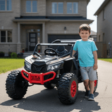 Kids Vip MegaTrek Advanced Edition 2-Seater Ride On Buggy Black