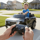 Ford Kids 2-Seater Lighting Edition F-150 Ride-On Truck Black
