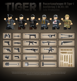 German Tiger I - 1361Pcs