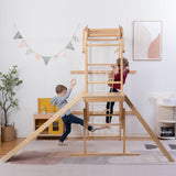 Avenlur | Grove | Foldable Jungle Gym - Wall Mounted - Natural