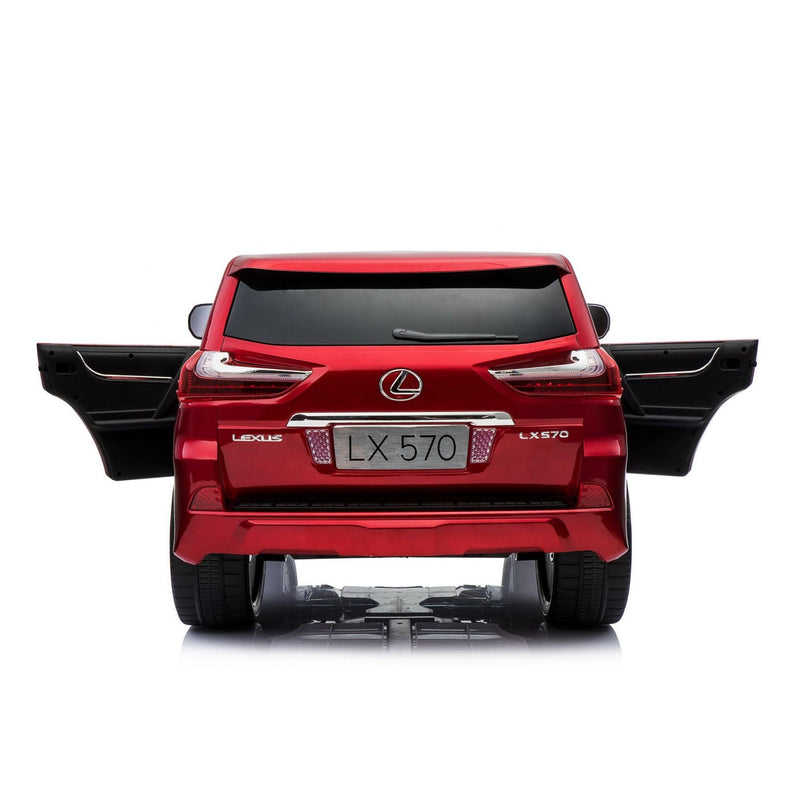 Lexus LX570 12V Coche correpasillos para niños 2 plazas - Rojo 