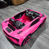 Lamborghini Style NEL-603 Kids 12V Electric Ride on Car Pink