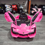 Lamborghini Style NEL-603 Kids 12V Electric Ride on Car Pink