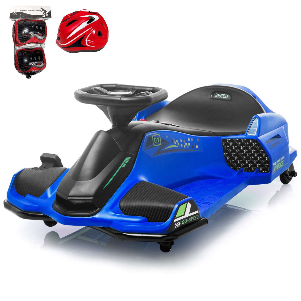 Kid Action Speed Racer 24v High Speed GoKart ThunderDrift Outdoor Racer Drifter For Kids ...
