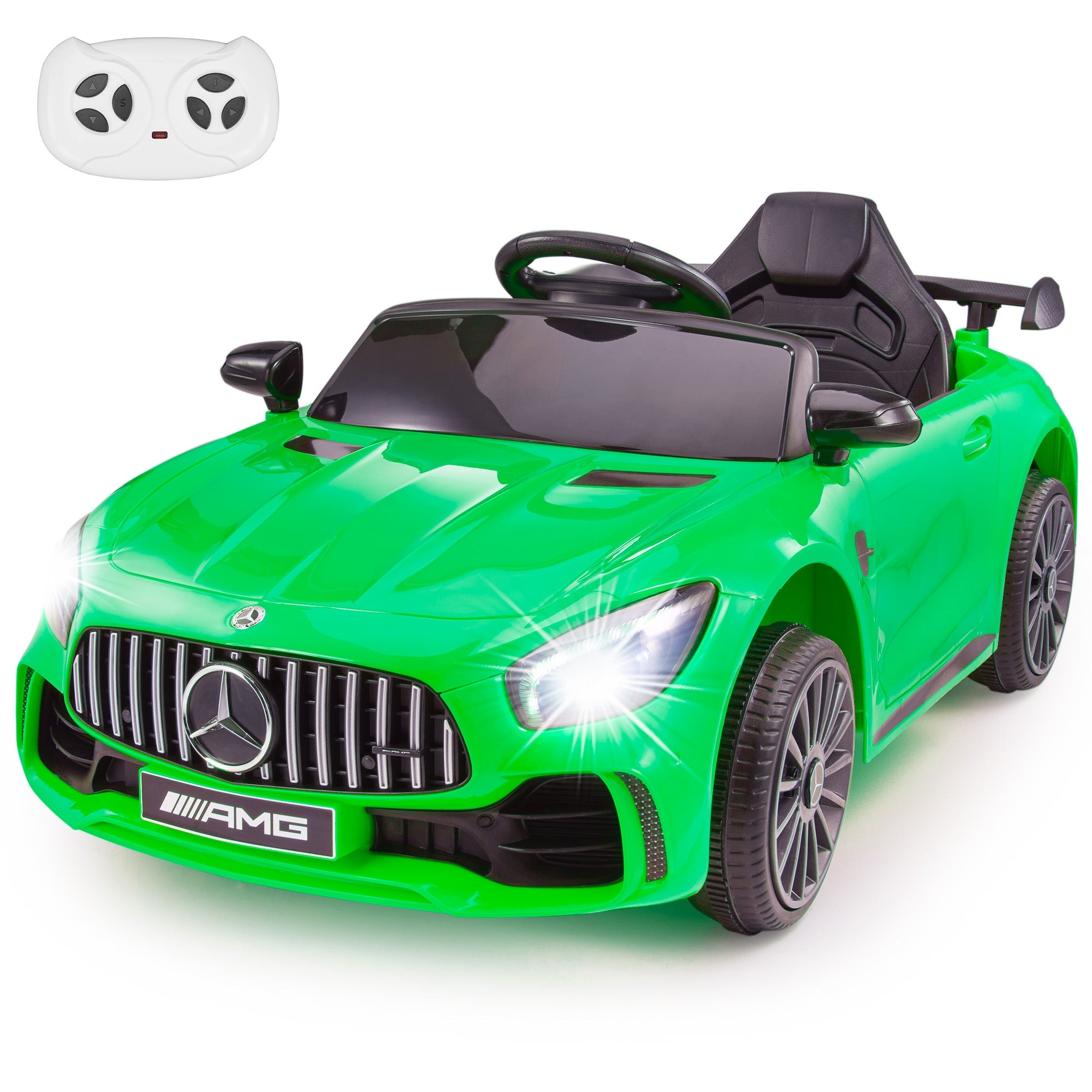 Mercedes Benz AMG GTR 12V 1 Seater Ride On With Parental Control