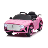 Bentley Style NEL-6688 Kids 12V Electric Ride on Car Pink