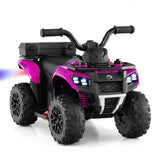 6V Kids Ride-On ATV Toy with Spray Function and Headlight