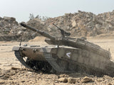 Heng Long® 1/16 RC Battle Tank Merkava MK IV – Upgrade Edition – Metal Gearbox, Infrared Battle, Real Sound & BB Shooting