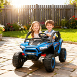 Qaba 24V Kids Ride-On Truck Toy with Remote Control
