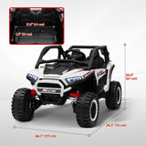 Qaba 24V Kids Ride-On Truck Toy with Remote Control