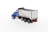 Camion benne Kenworth T880 SF OX Stampede 1/50 - Cabine bleue métallisée + benne basculante argentée, 71078